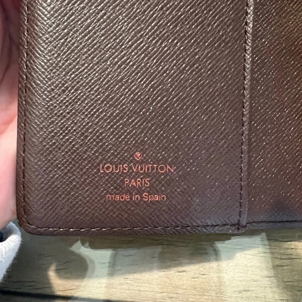 Louis Vuitton Damier Ebene Agenda PM - Passport Holder